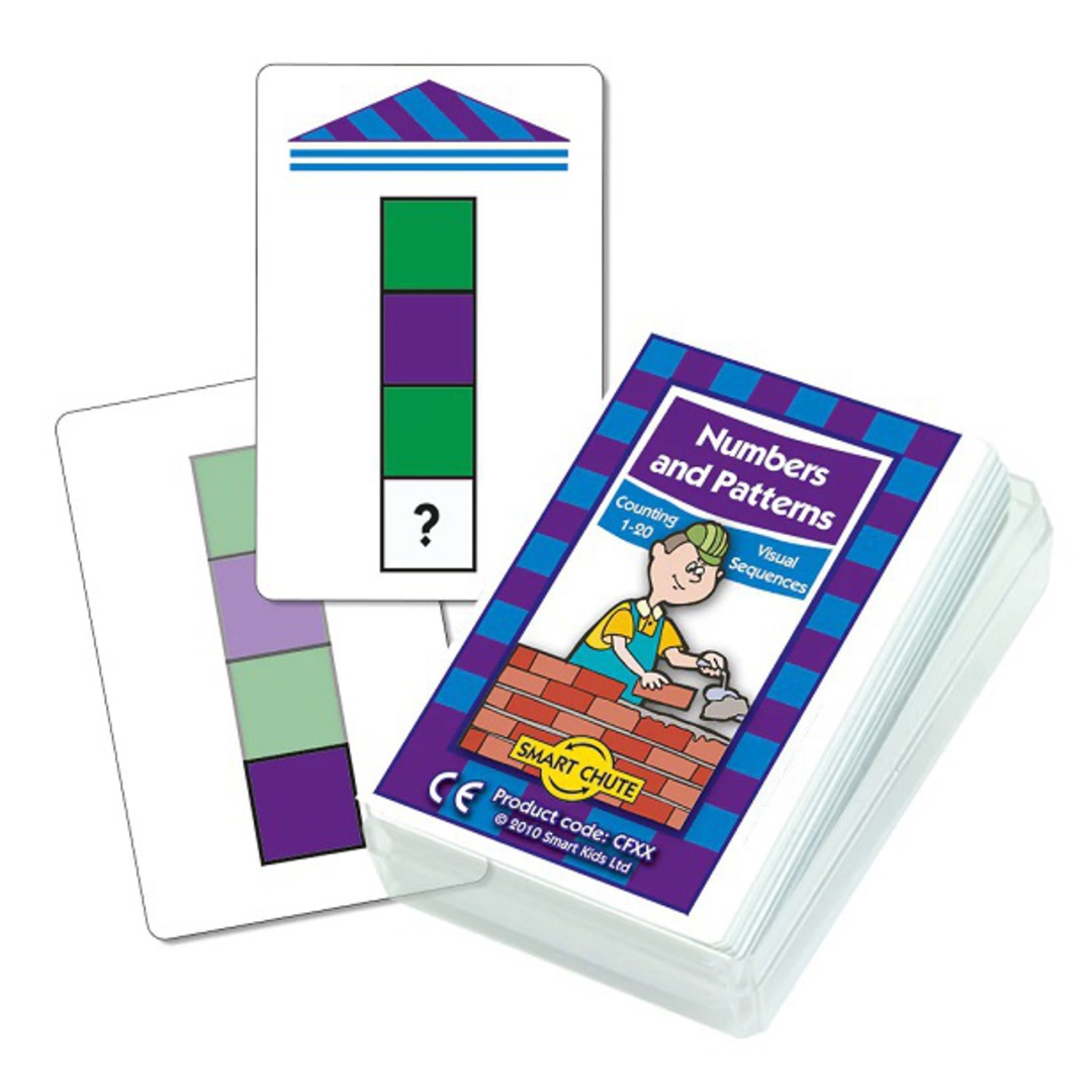 Numbers & Patterns Smart Chute Cards image 0